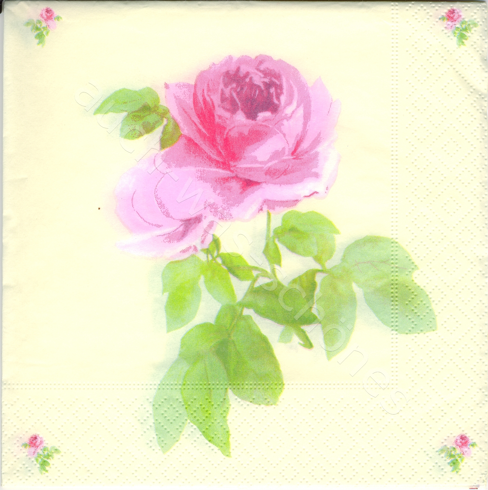 Servietten shop, basteln sammeln Serviette rosa Rose Romantic